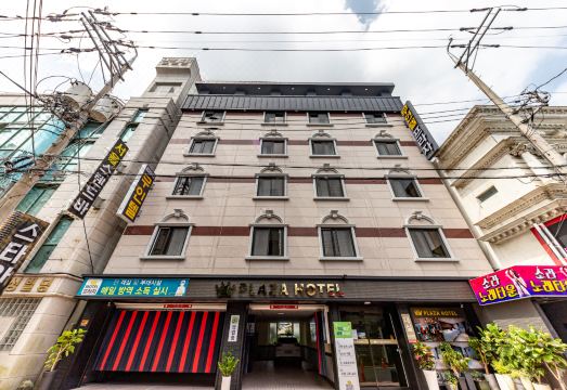 순천 호텔 프라자의 깨끗한 로비 사진