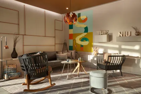 Holiday Inn - the niu, Hub Dusseldorf Messe Отели рядом с достопримечательностью «Императорский дворец в Кайзерсверте»