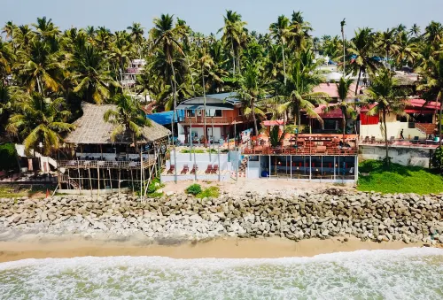 Black Beach Resort Hotel di Varkala