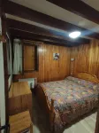 Half wooden CHALET in a clearing in Pyrenees 2000