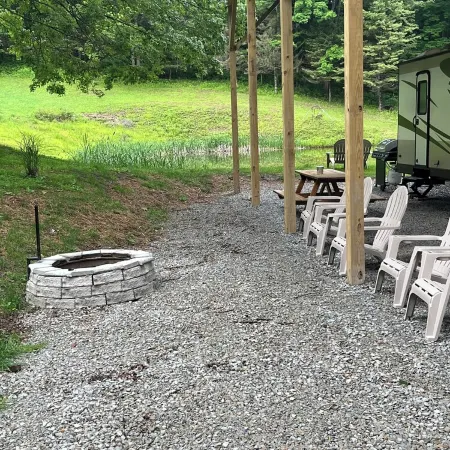 Camping in the Laurel Highlands. Nearby to Ohiopyle and Yough Lake.
