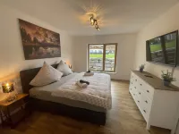 FeWo Grafenau with infrared cabin and mountain view