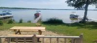 2 bedroom house on Manistique Lake