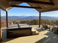 Amazing Mountain View’s from every room! Hot Tub/3 Fire pits & Game Rm