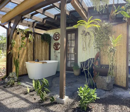 Hale Hapu’u.  A unique Hawaiian experience. Отели в г. Хавайиан-Парадайс-Парк