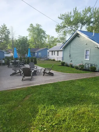 ⛱️ Beach season is just around the corner.  Lake Erie home Blu-By-You Angola NY