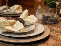 Log Cabin on Caribou Lake in Chippewa National Forest