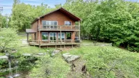 Spectacular Lake View, Luxury Cabin provides the perfect gathering place.