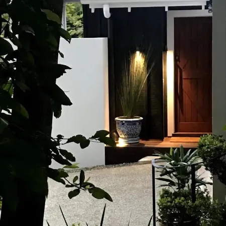 Exclusive use boutique luxury holiday residence with outdoor bath