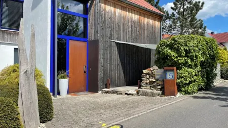Modern loft with terrace in the Hessian KegelSpiel