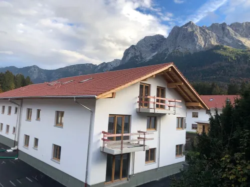 Spacious apartment with unique Zugspitzpanorama