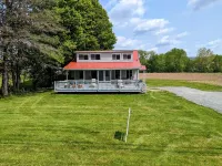 Waterfront house on the upper most portion of the West Branch Delaware.