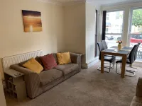 Ground floor, newly renovated  modern central located apartment close to beach