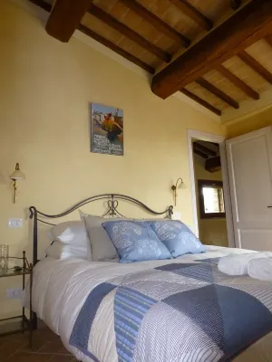 Luxury with Stunning Views in Rebuilt Ancient Hamlet Near San Gimignano Elsa附近的飯店