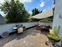 Luxurious vacation home directly on the Ems-Jade Canal Sauna, hot tub, whirlpool, fireplace - พร้อมWifi