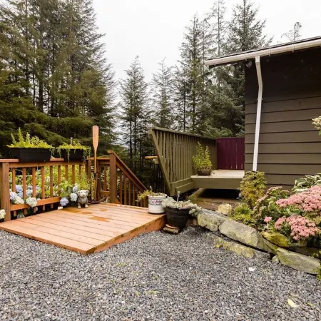 Experience Sitka's Charm in Your Cozy 1-Bedroom Retreat Overlooking the Bay