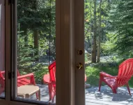 3BR condo on Creek with mountain views.  Close to Main Street!