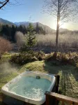 The River House:  A quiet getaway with Stunning Mountain views.