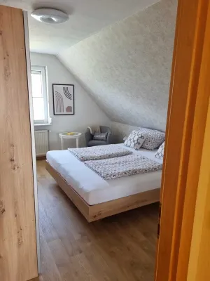 Ab "anne Küste Fewo in 1. Etage Eines Zweifamilienhauses, Zentral Gelegen