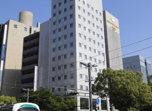 히로시마 인텔리전트 호텔 아넥스의 안락한 객실 또는 로비