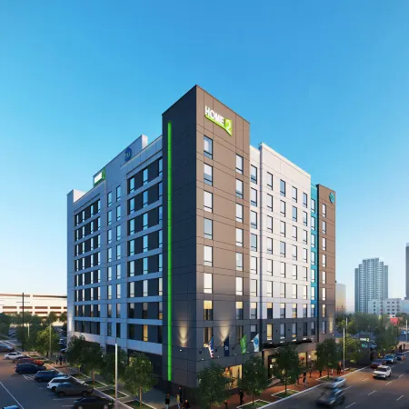 Home2 Suites by Hilton Houston Downtown Convention Center Отели рядом с достопримечательностью «Остановка скоростного трамвая  "Энсембл/Общественный колледж Хьюстона"»