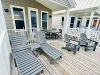 Beach Front 3BR/3.5BA Pet Friendly! Private Boardwalk right out your door!!