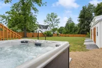 Private Hot Tub and Fenced Backyard Retreat - Charming Historic Haven
