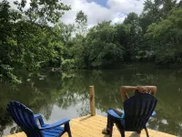 Waterfront Oasis w/ Great Views, 5 Beds & Deck over the Creek! Hotels in Ulster