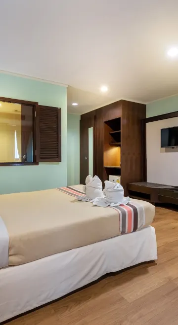 ห้องคอมฟอร์ท, เตียงใหญ่ 1 เตียง หรือเตียงเดี่ยว 2 เตียง