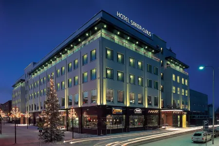 Santa's Hotel Santa Claus Отели рядом со станцией Железнодорожная станция Рованеми