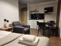 Walk to Ski Lift-1Br-Studio-Balcony-Parking Hotels in Kazbegi