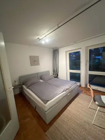 Quiet apartment right next to Nordpark / 5 min to the trade fair and arena Отели рядом с достопримечательностью «Императорский дворец в Кайзерсверте»