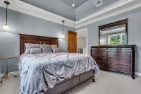 Estate Retreat in Toms River on Serene Brook with Private Island