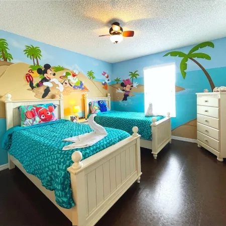 Beautiful villa, 7 bedroom, 6 bath home with private pool and game room.