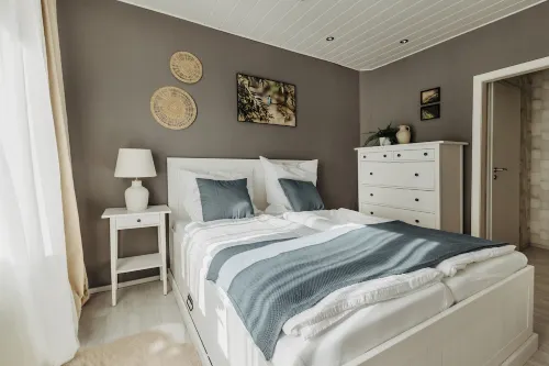 Platz, Charme & ein Hauch Luxus: Happy Place mit Whirlpool, Sauna und Traumblick