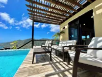 Big Views Over the Private Pool from this Simple Modern Getaway
