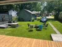 Lake Huron Getaway: Cozy Cottage, Private Access, Second-Row Location