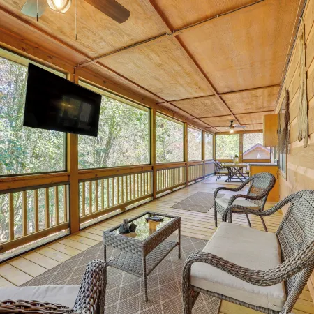 Hot Tub & Game Room: Blue Ridge Getaway