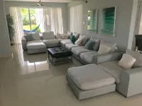 LUQUILLO BEACH & RAINFOREST,LUX. VILLA 33 GUESTS!