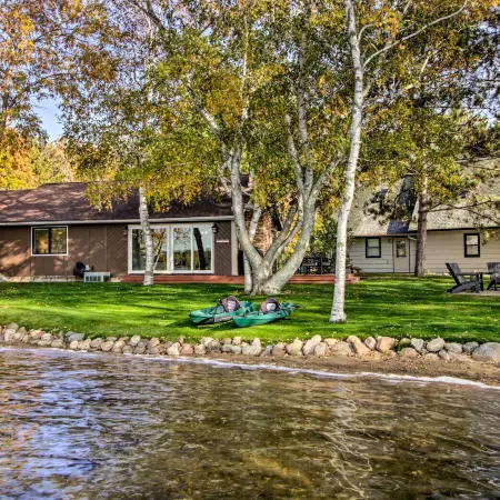 Pelican Lake Getaway on Stunning Peninsula!