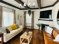 Spacious 4-bedroom house in Great Bend, KS with, Backyard Deck, Ping Pong Table
