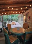 Blue Ridge Mountain Retreat with Cozy Firepit Terrace.