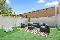 NEW! 3BR/2.5 Bath/15min-NYC /5min-PATH Train, Yard, Gameroom, Parking- SLEEPS 12 - 4-Star