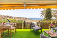 Bungalow 10 minutes from the beach with sea views WIFI SWIMMING POOL FREE PARKING