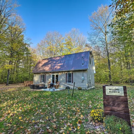 Secluded & Rural Frederic Home w/ Barn on 25 Acres