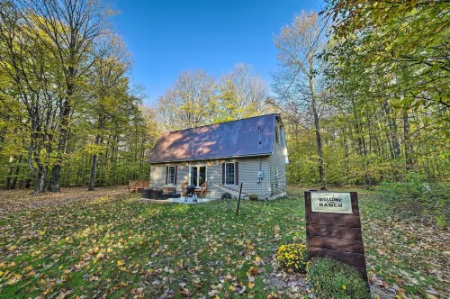 Secluded & Rural Frederic Home w/ Barn on 25 Acres