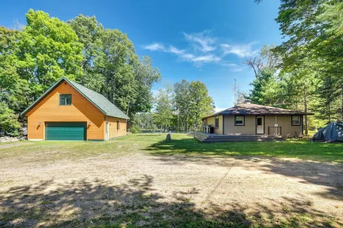 Lake Cabin on Snowmobile and Utv-Atv Trails