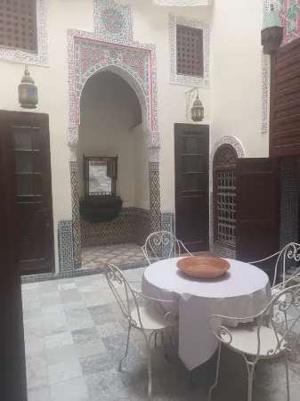 Traditional Dar in Fes Jdid 360° view terrace