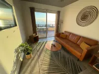 2-person apartment with panoramic sea view over the Gulf of Ajaccio