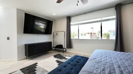 Pool/Spa, Super Mario Game room and Friends theme room!